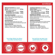 Nutridom Kids Omega3, 120 softgels Nutrition Panel - SupplementSource.ca