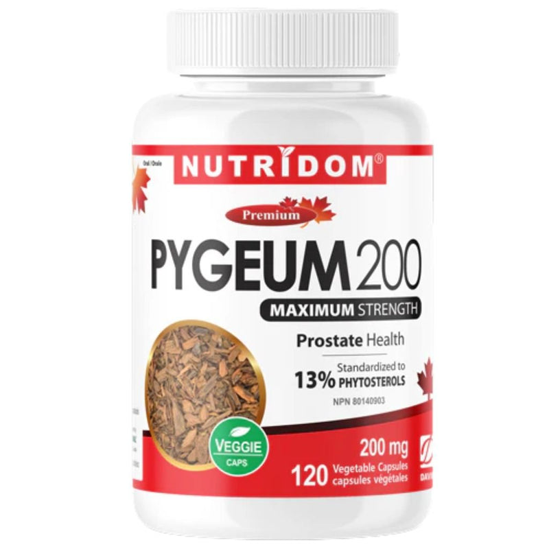 Nutridom Pygeum200, 120 VCaps - SupplementSource.ca