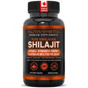 Nutrametix Pure Himalayan Shilajit, 60 Capsules - SupplementSource.ca