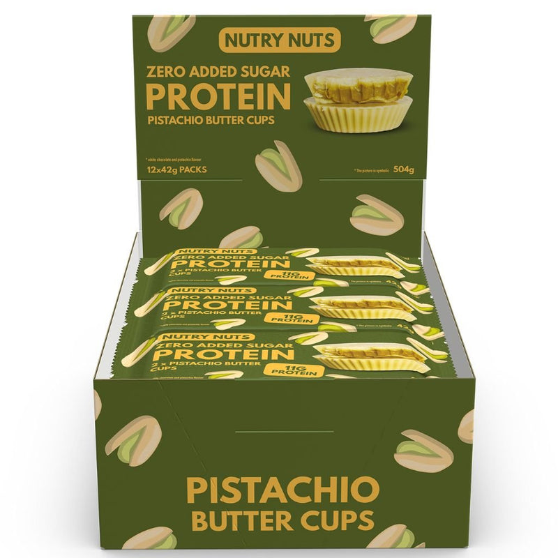 Nutry Nuts Pistachio, 12x42g - SupplementSource.ca