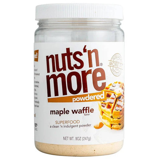 Nuts 'N More Peanut Powdered, 247g Maple Waffle - SupplementSource.ca