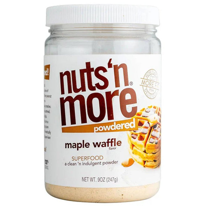 Nuts 'N More Peanut Powdered, 247g Maple Waffle - SupplementSource.ca