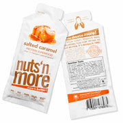 Nuts N More High Protein Peanut Spread Salted Caramel, 1.1 oz - SupplementSource.ca