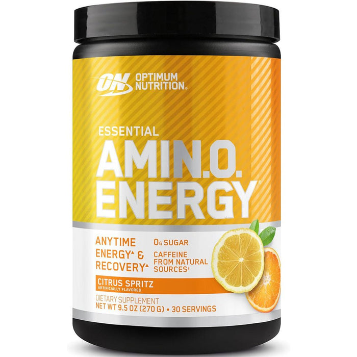 Optimum Nutrition ESSENTIAL AMINO ENERGY, 30 Servings Citrus Spritz - Supplementsource.ca