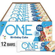 One Brand ONE Bar, 1 Box of 12 Bars Birthday Cake - SupplementSource.ca