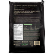 Optimum Nutrition Serious Mass, 12lb Chocolate Nutrition Panel - SupplementSource.ca