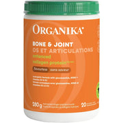 Organika Bone & Joint Enhanced Collagen Protein, 280g Unflavoured - SupplementSource.ca