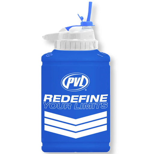 PVL Flip-n-Sip Gym Jug, 1.89L Blue - Redefine Your Limits - SupplementSource.ca