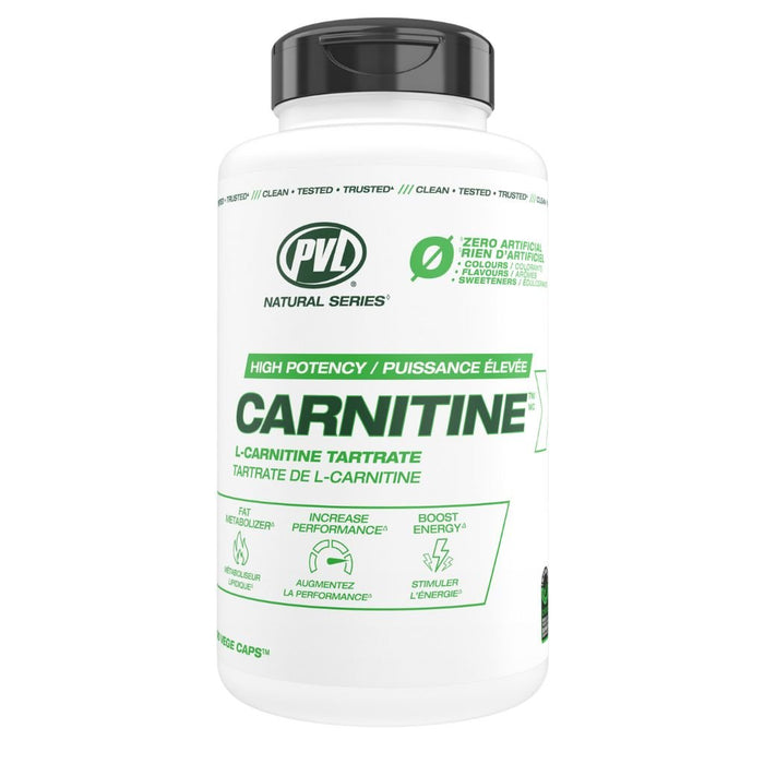 PVL CARNITINE 750mg, 90 VCaps - SupplementSource.ca
