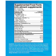 PVL Can-Whey 100% Canadian Protein Classic Vanilla Nutrition Panel, 727 grams - SupplementSource.ca