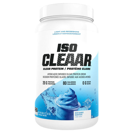 PVL ISO CLEAR Clear Protein, 25 Servings Blue Slushie - SupplementSource.ca