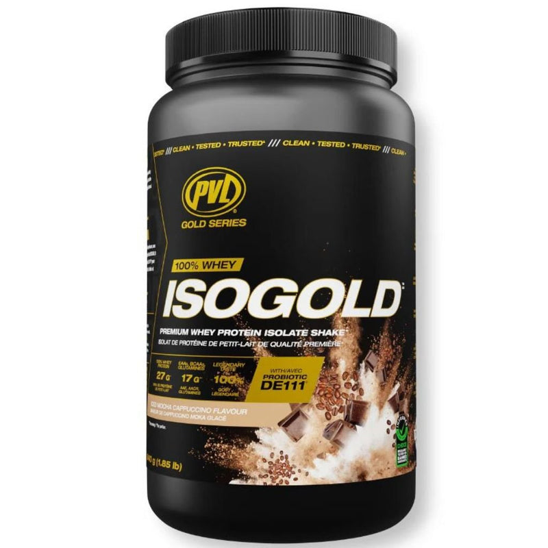 PVL ISOGOLD Iced Mocha Cappuccino, 1.85 lb - SupplementSource.ca