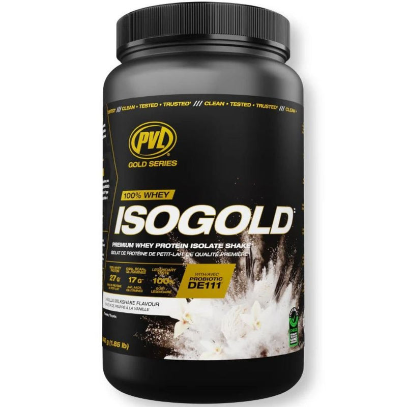 PVL ISOGOLD Vanilla Milkshake, 1.85 lb - SupplementSource.ca