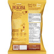 Peacasa High Protein Chickpea Chips, 30g Honey Dijon Nutrition Panel - SupplementSource.ca