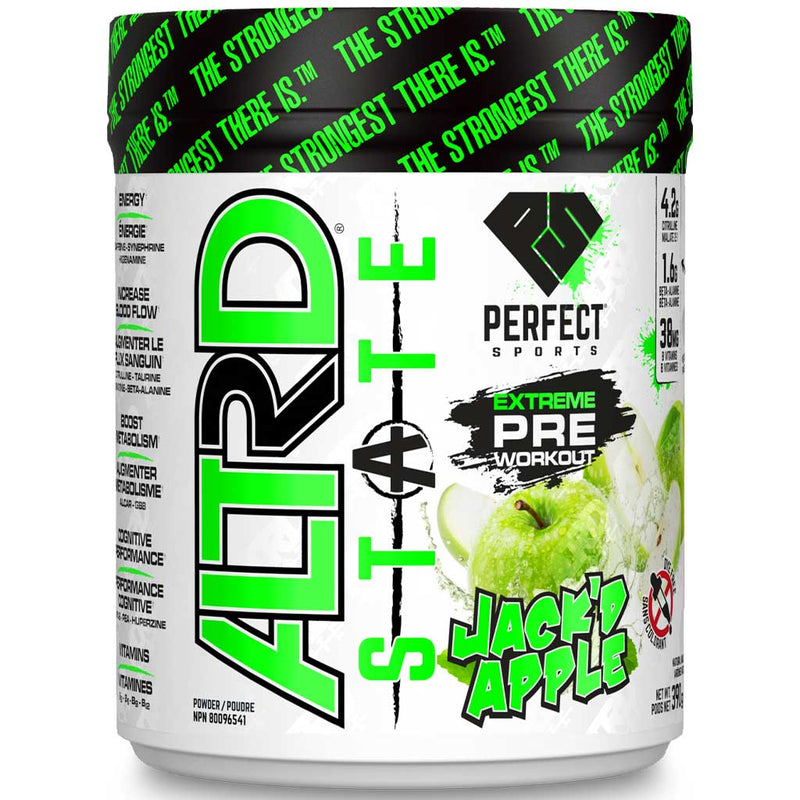 Perfect Sports ALTRD State 40 Servings Jack'd Apple - SupplementSource.ca