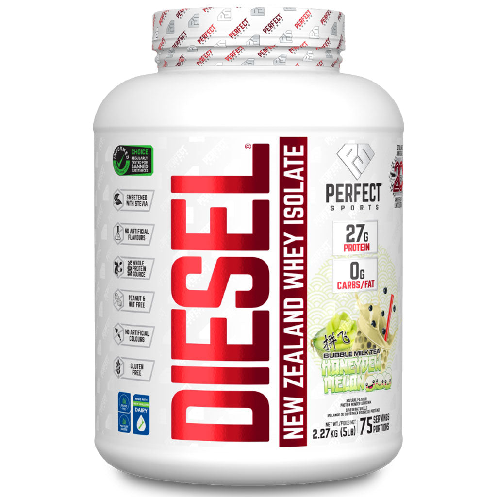 Perfect Sports Diesel Protein, 5lb Honeydew Melon - SupplementSource.ca