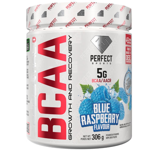Perfect Sports BCAA Hyper Clear Blue Raspberry - SupplementSource.ca