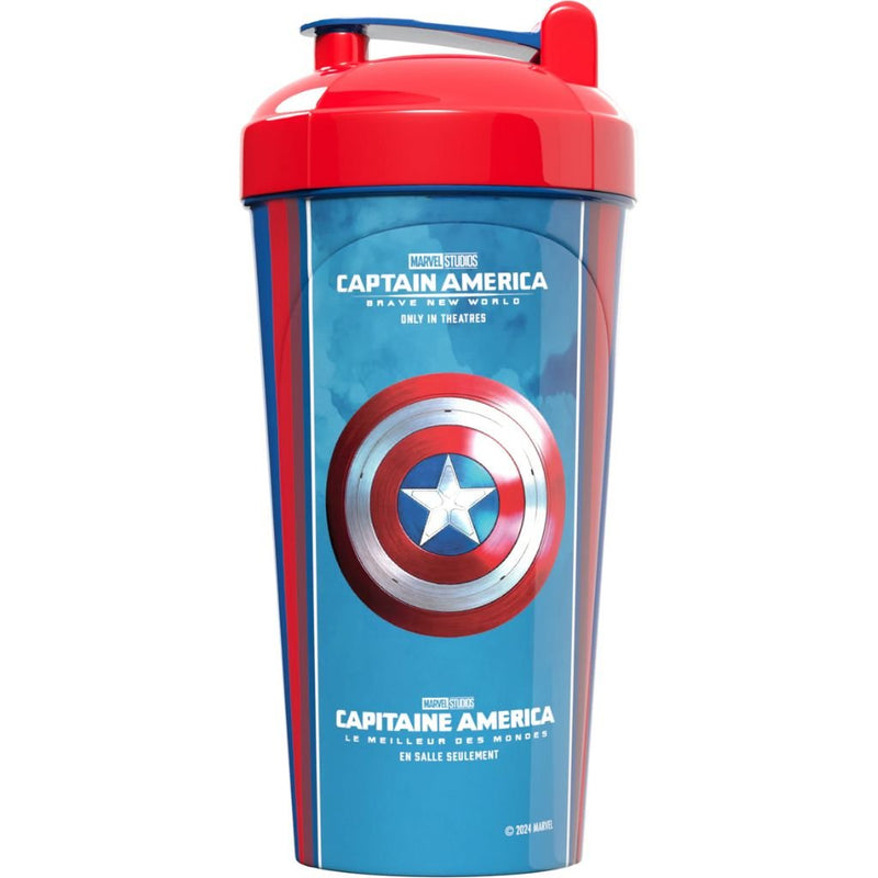 Perfect Sports Captain America Shaker Front - SupplementSource.ca