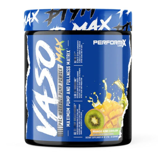 Performax Labs Vaso Max, 40 Servings Mango Kiwi Cooler SupplementSource.ca