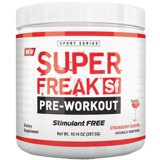PharmaFreak Super Freak Pre-Workout Stim Free, 25 Servings Strawberry Daiquiri - SupplementSource.ca