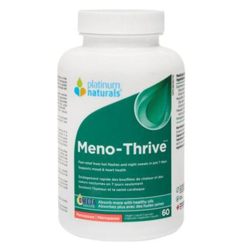 Platinum Naturals Meno-Thrive, 60 VCaps - SupplementSource.ca