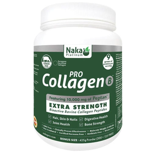 Naka Platinum Pro Collagen (Bovine Source), 425g SupplementSource.ca
