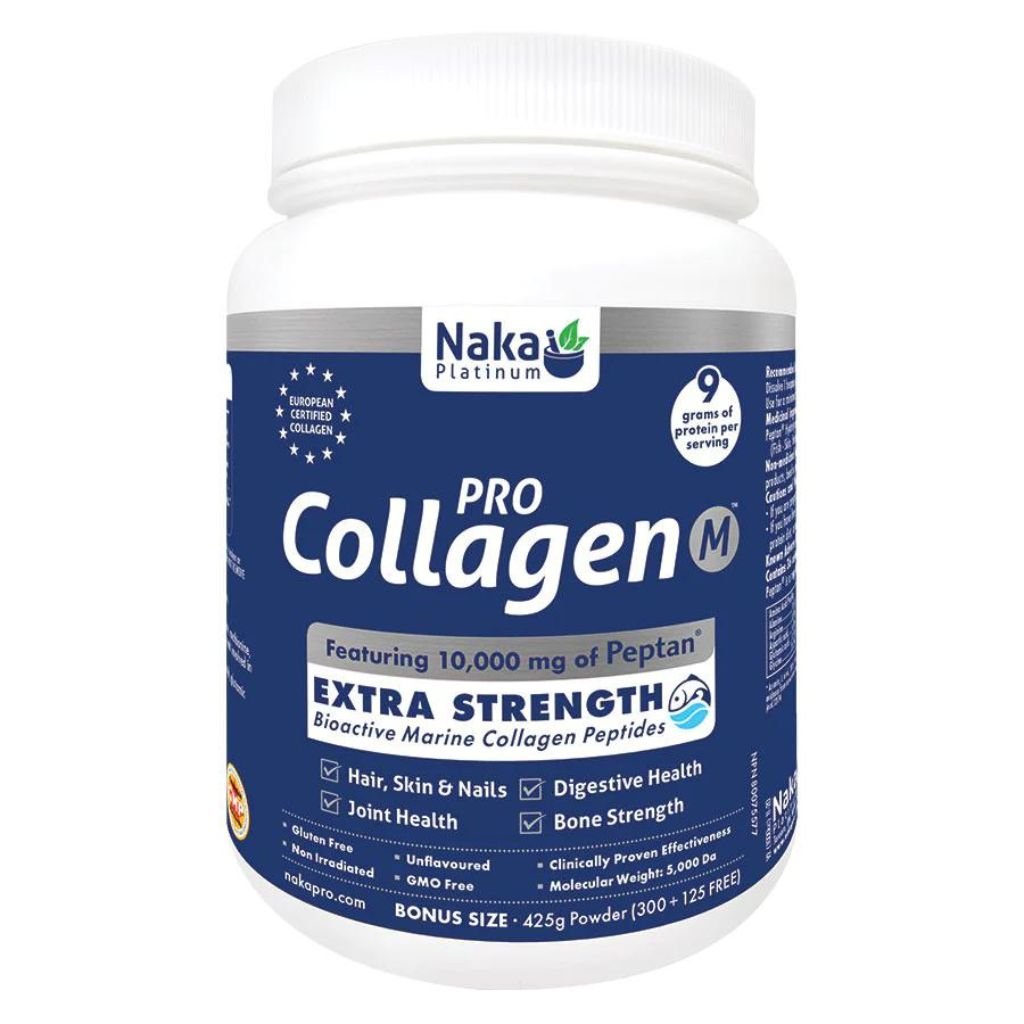 Naka Platinum PRO COLLAGEN (MARINE SOURCE), 425g — SupplementSource.ca