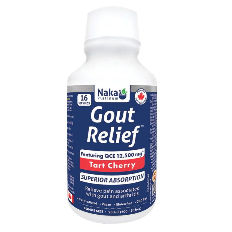 Naka Platinum Gout Relief, 250ml SupplementSource.ca
