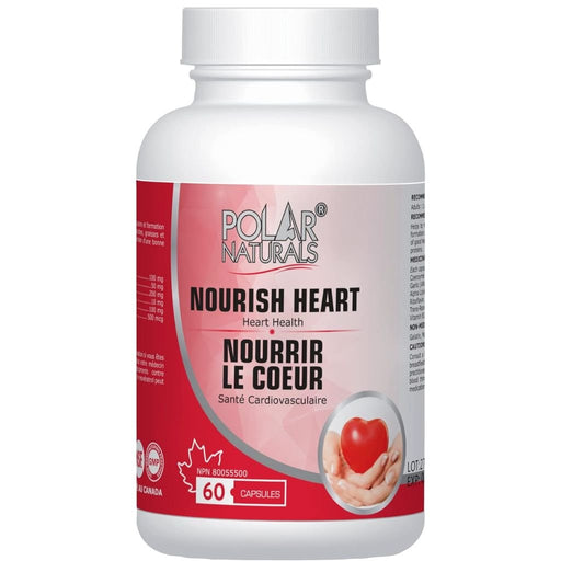 Polar Naturals Nourish Heart 60 Capsules - SupplementSource.ca