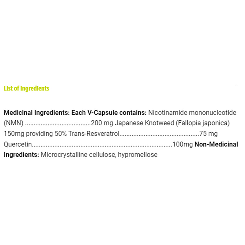Prairie Naturals NMNRx (200mg), 30 VCaps