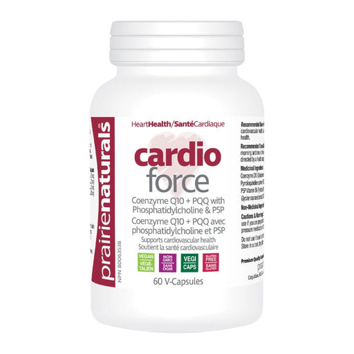 Prairie Naturals Cardio Force 60 Veggie Caps - SupplementSource.ca