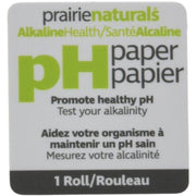 Prairie Naturals PH Paper Front, 1 Roll - SupplementSource.ca