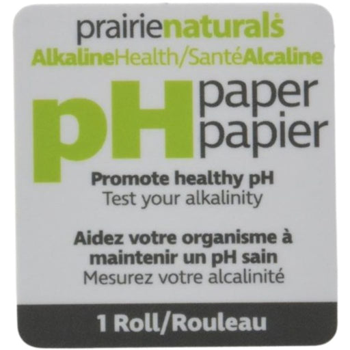 Prairie Naturals PH Paper Front, 1 Roll - SupplementSource.ca