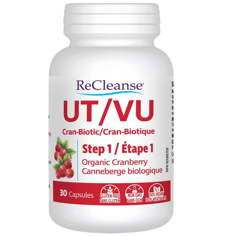 Prairie Naturals ReCleanse Organic Cranberry, 30 VCaps - SupplementSource.ca