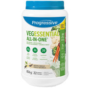 Progressive VEGESSENTIAL ALL-IN-ONE, 856g Natural Vanilla - SupplementSource.ca