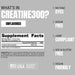 Pro Supps Creatine 300g Nutritional Panel- SupplementSource.ca