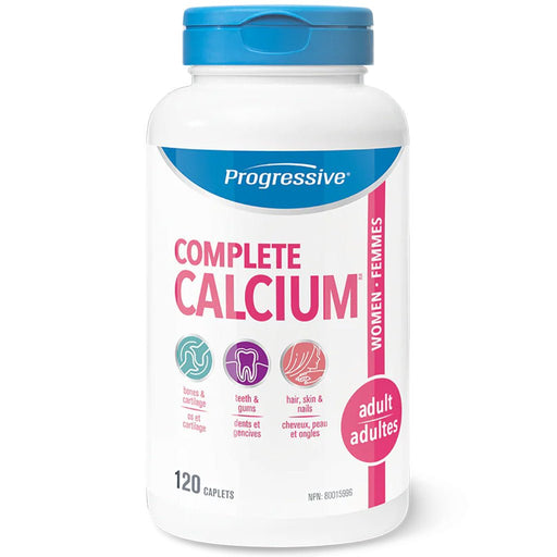 Progressive Complete Calcium For Adult Women 120 Caplets - SupplementSource.ca