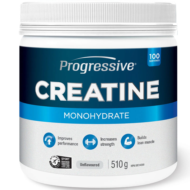 Progressive Creatine Monohydrate, 510g - SupplementSource.ca