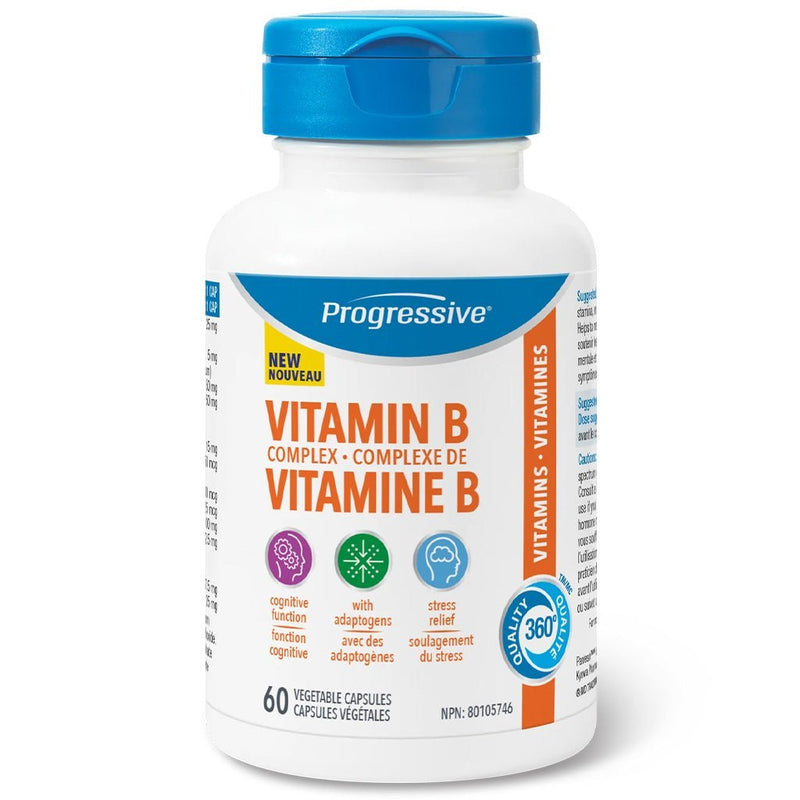 Progressive VITAMIN B COMPLEX, 60 VCaps
