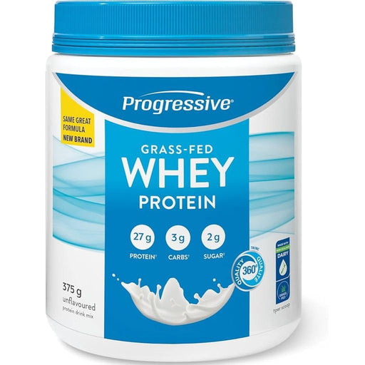 Progressive Grass Fed Whey Protein 375g Vanilla SupplementSource.ca