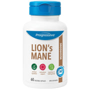 Progressive Lion's Mane, 60 Caps - SupplementSource.ca