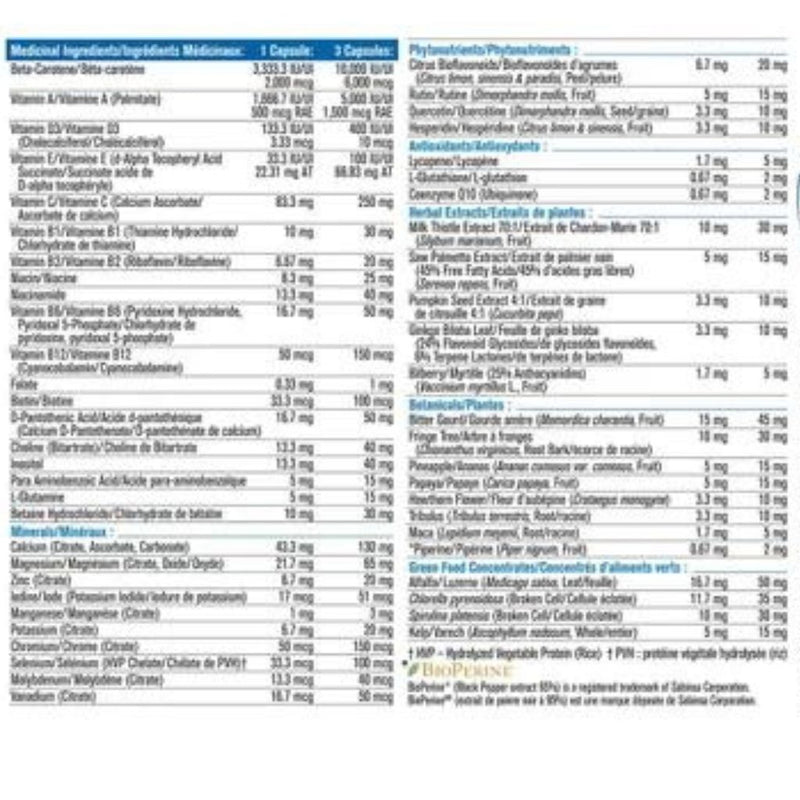 Progressive MULTIVITAMIN MEN 50+, 60 VCaps