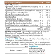 Progressive Mushroom Complex, 90 VCaps Nutrition Panel - SupplementSource.ca 