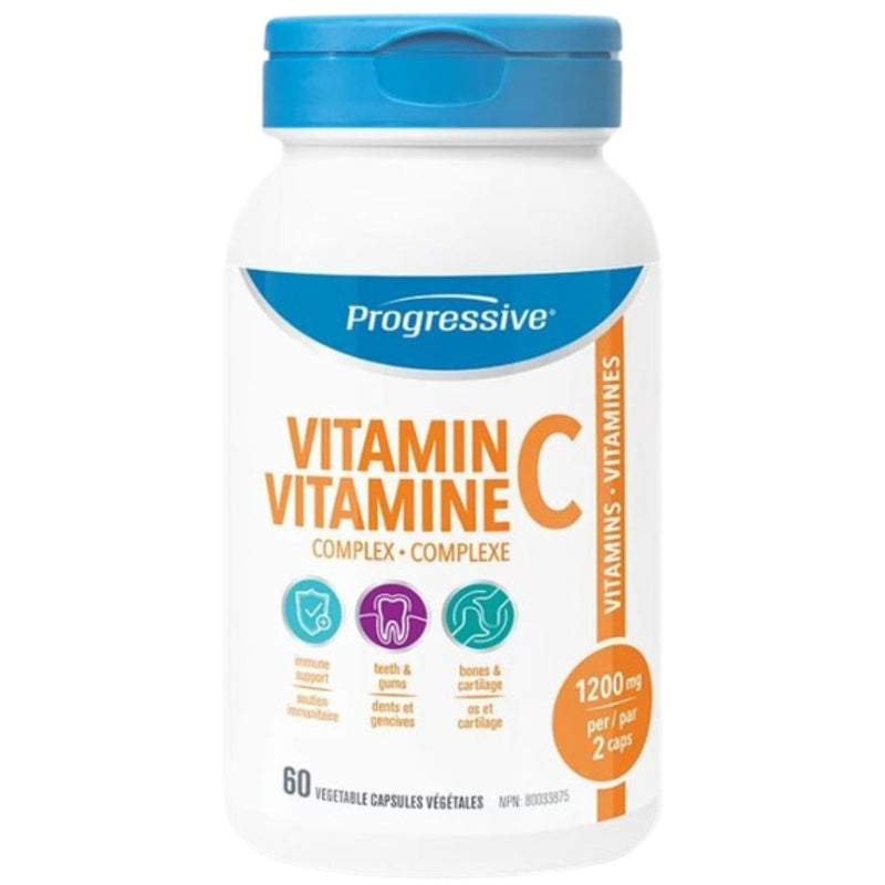 Progressive Vitamin C, 60 VCaps - SupplementSource.ca