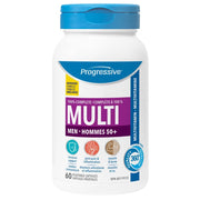 Progressive Multivitamin Men 50+, 60 VCaps - SupplementSource.ca