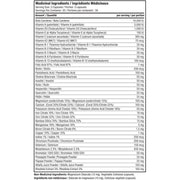 ProLine Active Women Multivitamin for Women, 90 Capsules Nutrition Facts - SupplementSource.ca