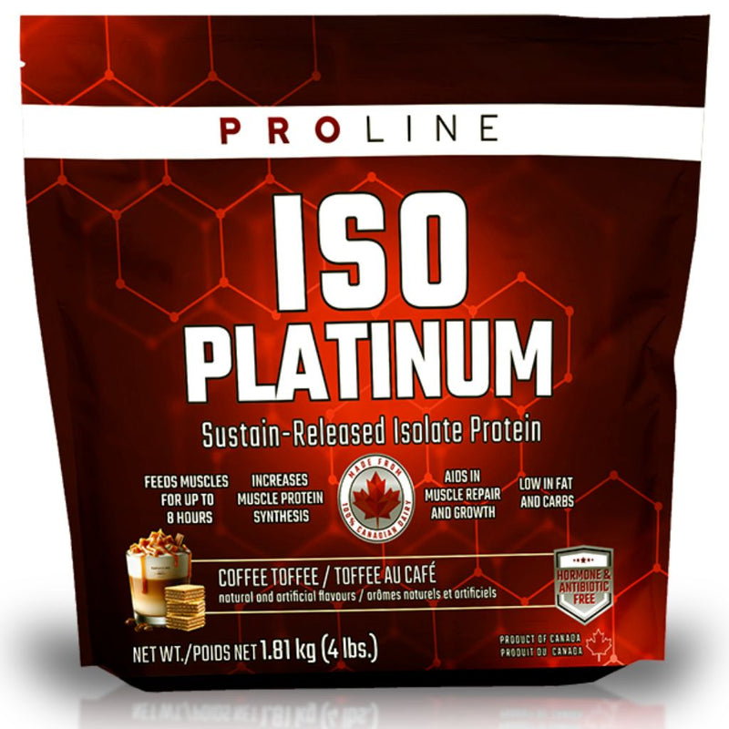 ProLine Iso Platinum Isolate Protein Coffee Toffee, 4lb - SupplementSource.ca