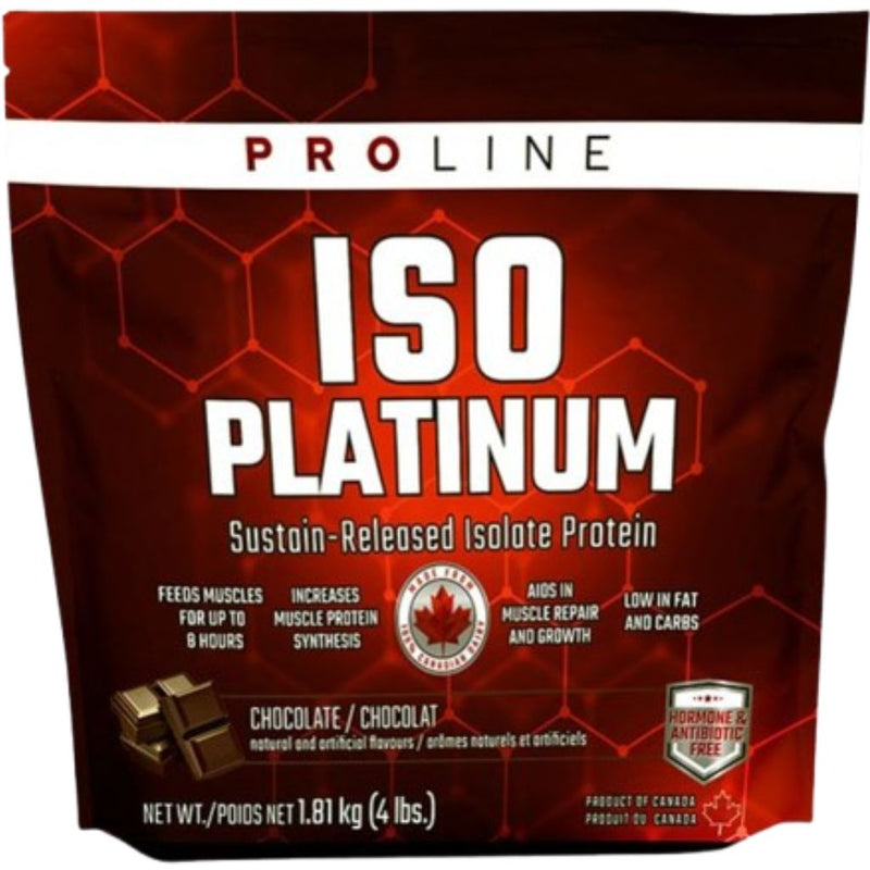ProLine Iso Platinum Isolate Protein Chocolate, 4lb - SupplementSource.ca