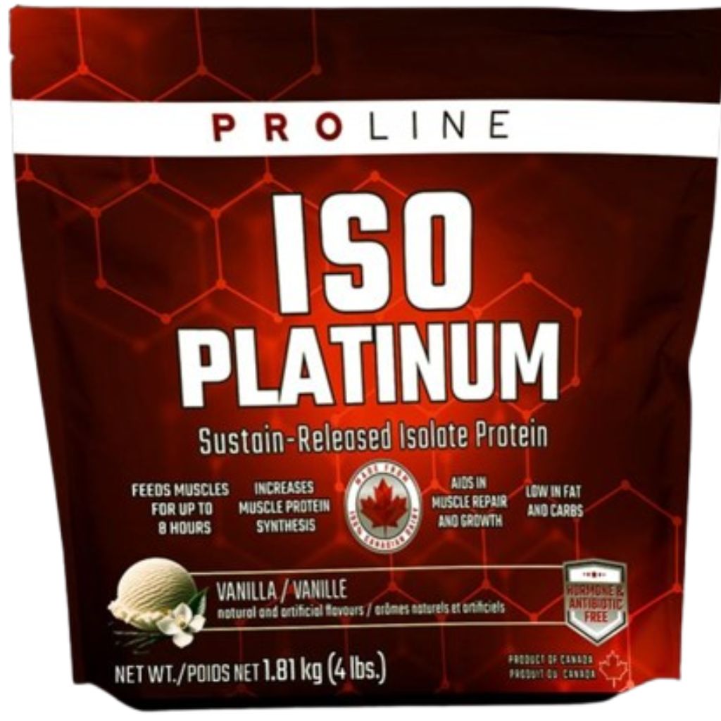 ProLine Iso Platinum Isolate Protein Vanilla, 4lb - SupplementSource.ca