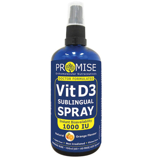 Promise Vitamin D3 Sublingual Spray , 100ml Orange - SupplementSource.ca